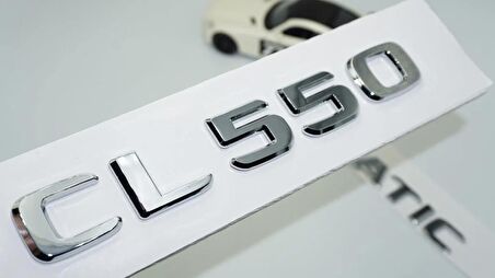 DK Tuning Benz CL550 4Matic Bagaj Krom ABS 3M 3D Yazı Logo