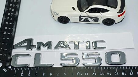 DK Tuning Benz CL550 4Matic Bagaj Krom ABS 3M 3D Yazı Logo