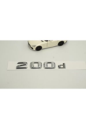200d Bagaj Krom Abs 3m 3d Yazı Logo Uyumlu