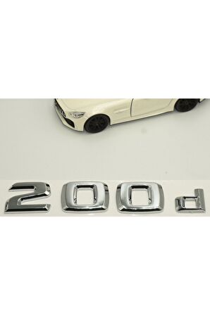 200d Bagaj Krom Abs 3m 3d Yazı Logo Uyumlu
