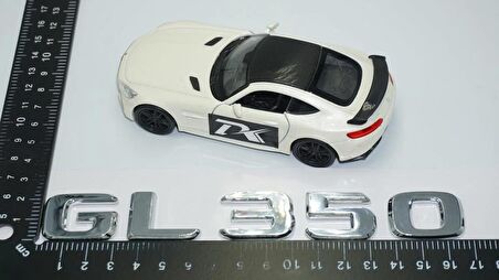 DK Tuning GL350 Bagaj Krom ABS 3M 3D Yazı Logo Benz İle Uyumlu