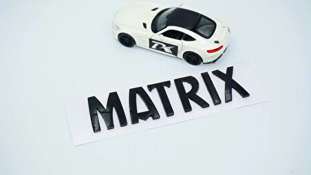 DK Tuning Matrix Bagaj 3M 3D Siyah ABS Yazı Logo Hyundai İle Uyumlu