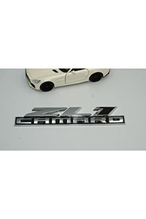 Chevrolet Camaro Zl1 Bagaj Yazı Krom Metal 3m 3d Logo Amblem