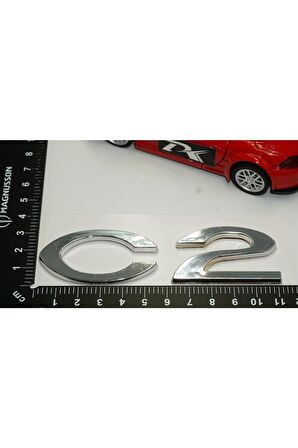 Citroen C2 2004 2010 Bagaj Krom Abs 3m 3d Yazı Logo Amblem