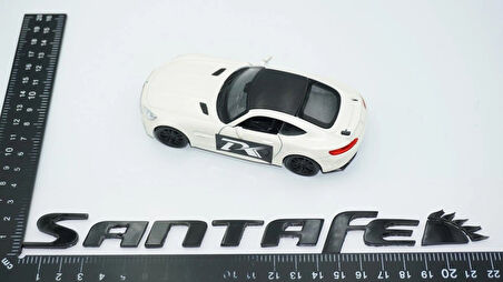 DK Tuning Hyundai SantaFe Bagaj Siyah ABS 3M 3D Yazı Logo Amblem