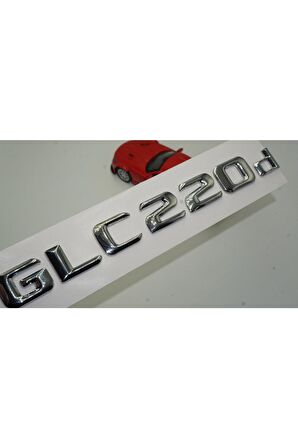 Benz Glc 220d Bagaj Krom Metal 3m 3d Yazı Logo