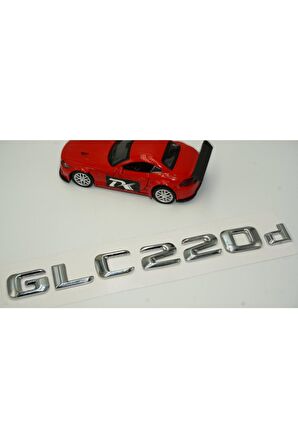 Benz Glc 220d Bagaj Krom Metal 3m 3d Yazı Logo