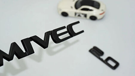 DK Tuning Lancer MIVEC 2.0 Siyah Bagaj Yazı Logo Mitsubishi İle Uyumlu