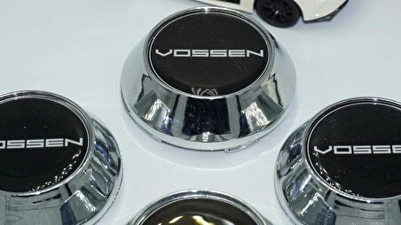 DK Tuning Vossen Logo Konik Jant Göbek Kapağı Seti 65mm