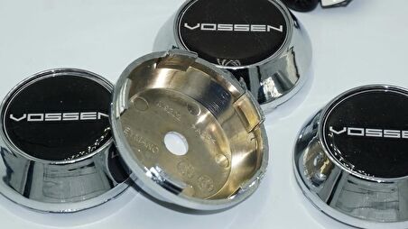 DK Tuning Vossen Logo Konik Jant Göbek Kapağı Seti 65mm