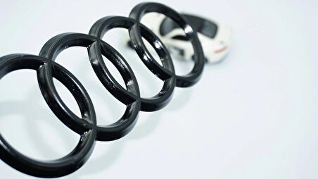 DK Tuning Audi A7 Bagaj 185mm Siyah Halka Rozet Amblem Arma