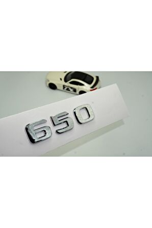 DK Benz 650 BRABUS Bagaj Krom ABS 3M 3D Yazı Logo