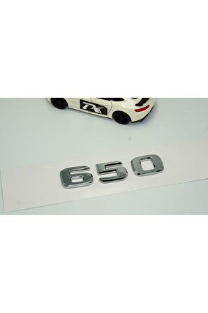 DK Benz 650 BRABUS Bagaj Krom ABS 3M 3D Yazı Logo