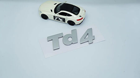 DK Tuning Td4 Freelander 1 3M Gri Bagaj Yazı Land Rover İle Uyumlu