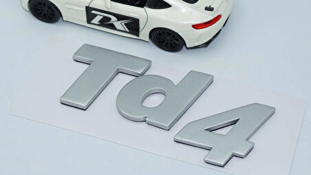 DK Tuning Td4 Freelander 1 3M Gri Bagaj Yazı Land Rover İle Uyumlu