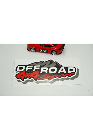 Arazi Aracı Off Road 4x4 Sport Kaput Bagaj Sticker