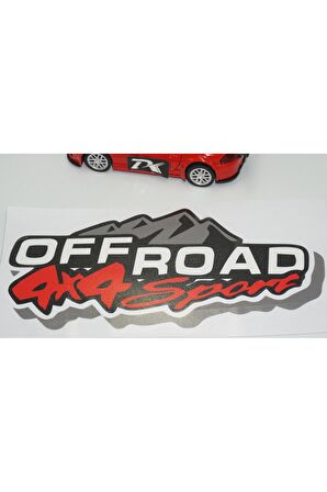 Arazi Aracı Off Road 4x4 Sport Kaput Bagaj Sticker