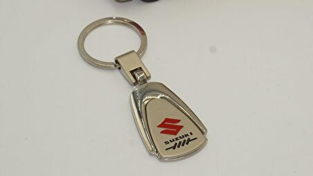 Suzuki Logo Krom Metal Stil Anahtarlık New Style