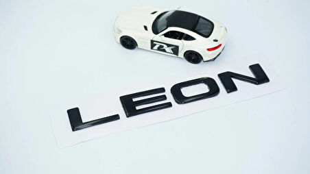 DK Tuning Leon Siyah ABS 3M 3D Bagaj Yazı Logo Seat İle Uyumlu