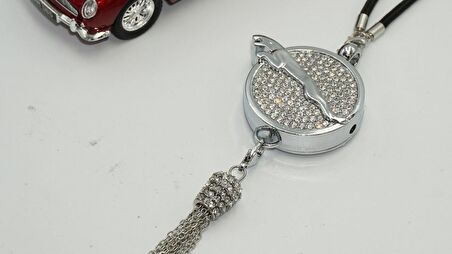 DK Tuning Jaguar Kristal Taşlı Stil Araç Ayna Parfümlü Sarkacı New Style