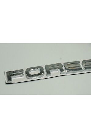 DK Subaru Forester Krom ABS 3M 3D Bagaj Yazı Logo Ürün