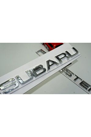 DK Subaru Forester Krom ABS 3M 3D Bagaj Yazı Logo Seti Ürün