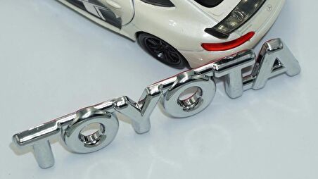 DK Tuning Toyota Bagaj 3M 3D Krom ABS Logo Amblem