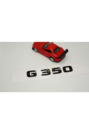 G 350 Bagaj Parlak Siyah Abs 3m 3d Yazı Logo