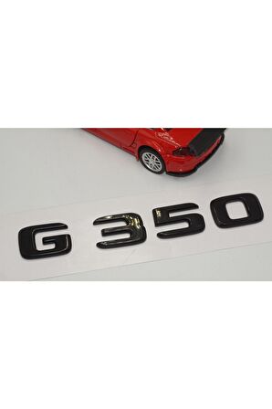G 350 Bagaj Parlak Siyah Abs 3m 3d Yazı Logo