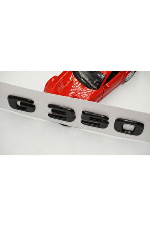 G 350 Bagaj Parlak Siyah Abs 3m 3d Yazı Logo