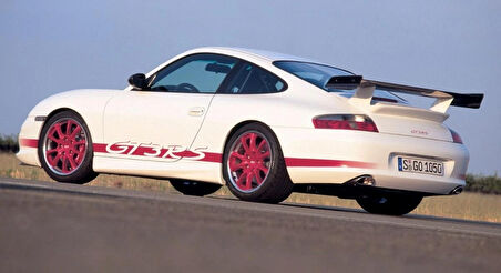 DK Tuning Porsche 911 GT3 RS Bagaj Gold ABS Yazı Logo Amblem