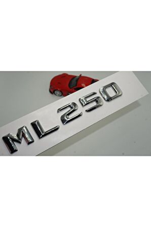 Benz Ml 250 Bagaj Krom Metal 3m 3d Yazı Logo