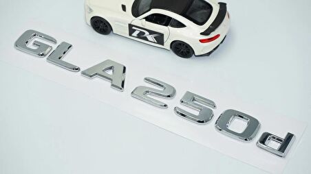 DK Tuning GLA 250d Bagaj Krom ABS 3M 3D Yazı Logo Benz İle Uyumlu