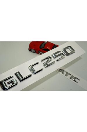 Benz Glc 250 4matic Bagaj Krom Metal 3m 3d Yazı Logo