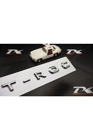 Vw T-roc Bagaj Krom Abs 3m 3d Yazı Logo Amblem