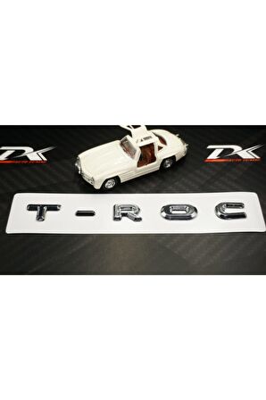 Vw T-roc Bagaj Krom Abs 3m 3d Yazı Logo Amblem