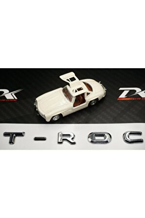 Vw T-roc Bagaj Krom Abs 3m 3d Yazı Logo Amblem