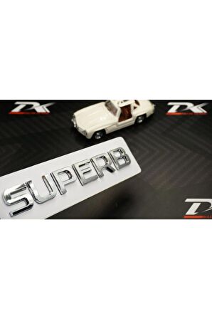 Skoda Superb Bagaj Krom Abs 3m 3d Yazı Logo Amblem