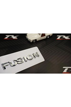 Fusion 2006-2012 Bagaj Krom Abs 3m 3d Yazı Logo Amblem