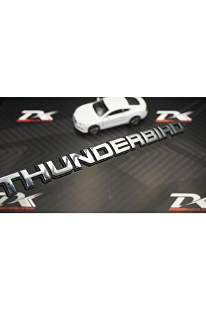 Thunderbird Yeni Nesil Bagaj 3m 3d Krom Abs Logo Amblem