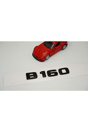 B 160 Bagaj Parlak Siyah Abs 3m 3d Yazı Logo