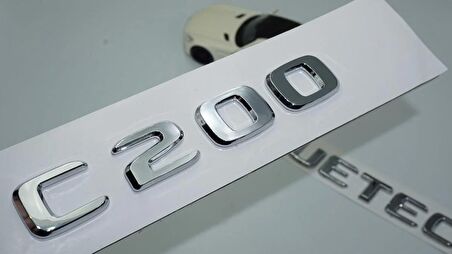 DK Tuning Benz C200 Bluetec Bagaj Krom ABS 3M 3D Yazı Logo