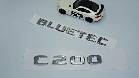 DK Tuning Benz C200 Bluetec Bagaj Krom ABS 3M 3D Yazı Logo