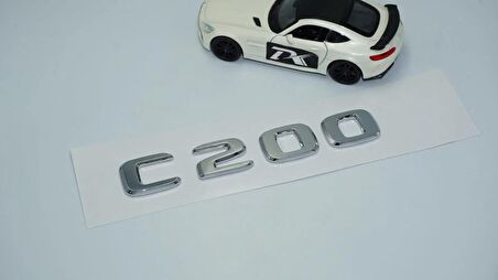 DK Tuning Benz C200 Bagaj Krom ABS 3M 3D Yazı Logo