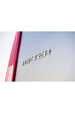 Peugeot Rifter Yeni Nesil Krom Abs 3m 3d Bagaj Yazı Logo Orjinal Ürün