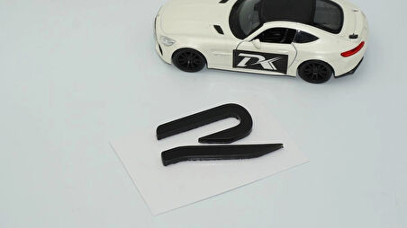 DK Tuning R Line Yeni Nesil Bagaj Siyah Logo Arma Volkswagen İle Uyumlu