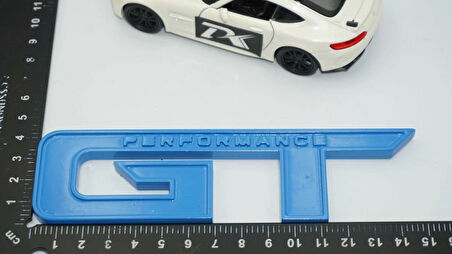 DK Tuning Mustang GT Performance Mavi Logo Arma Ford İle Uyumlu