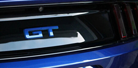 DK Tuning Mustang GT Performance Mavi Logo Arma Ford İle Uyumlu
