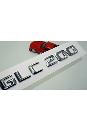 Benz Glc 200 Bagaj Krom Metal 3m 3d Yazı Logo