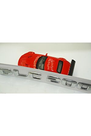 Benz Glc 200 Bagaj Krom Metal 3m 3d Yazı Logo